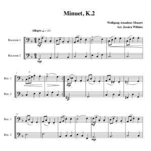 6 Easy Bassoon Duets (Digital Download)