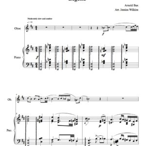Bax Legend - Oboe & Piano