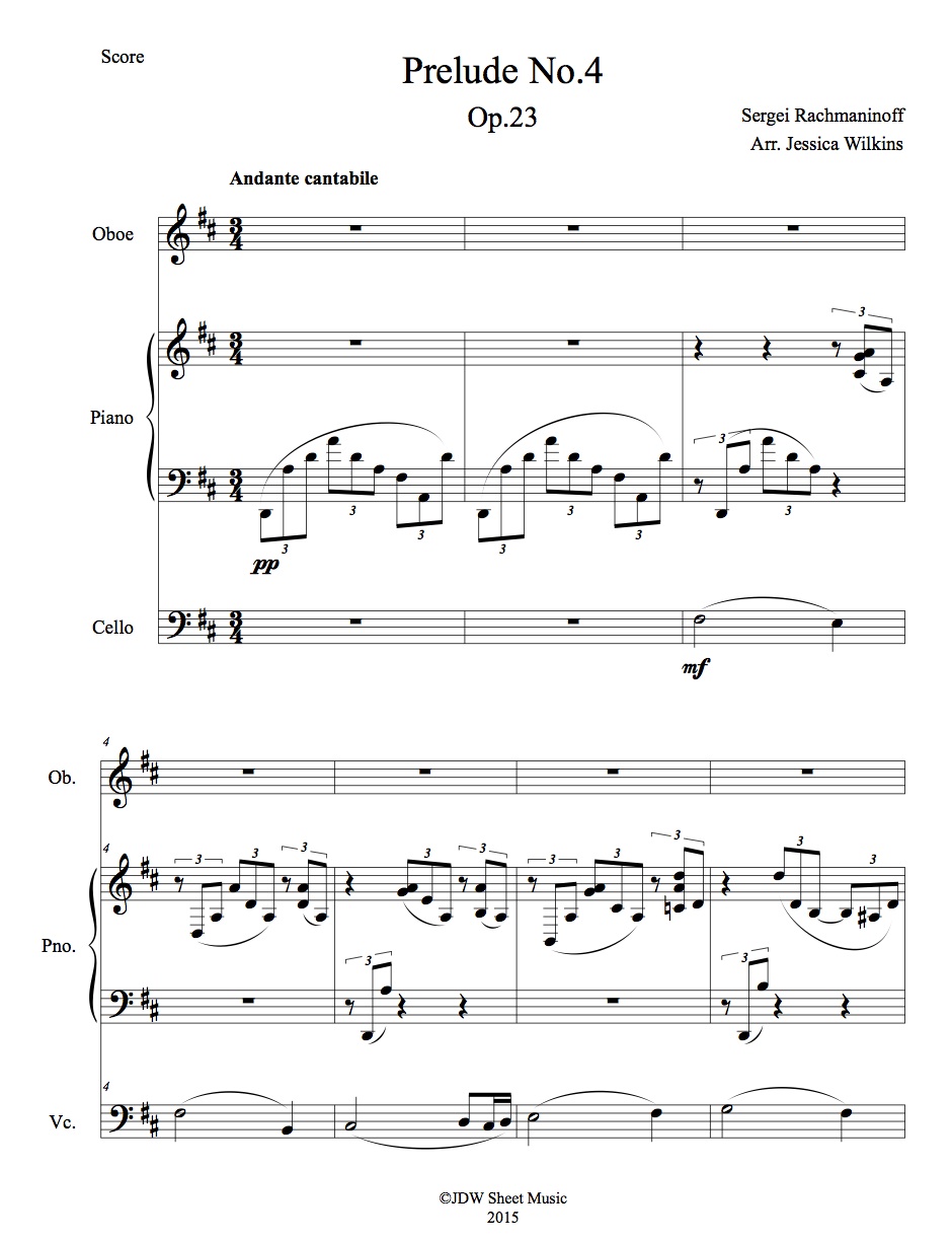Oboe cello hotsell