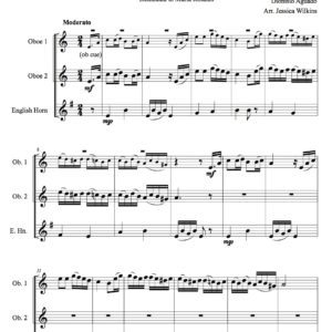 Aguado Rondo No.3 - Oboe Trio