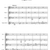 Bach Prelude & Fugue in C Minor - Oboe Quartet (Digital Download) - Image 4