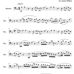 Kuhlau Variation No.9 - Solo Bassoon (Digital Download)
