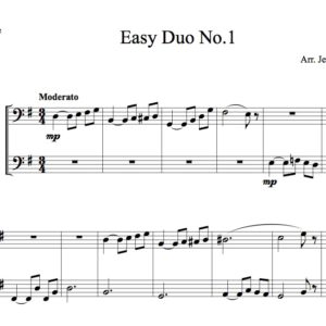 Easy Bassoon Duets No.1-3 (Digital Download)