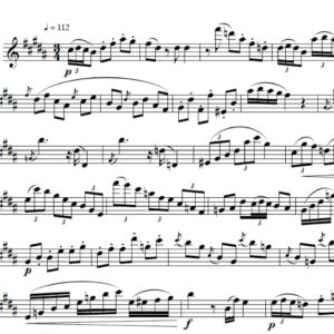 Karg-Elert Study No.21 Op.107 - Oboe Solo (Digital Download)