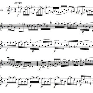 Karg-Elert Study No.3 Op.107 - Oboe Solo (Digital Download)