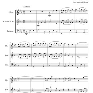 Mattheson Sonata VIII - Reed Trio (Digital Download)