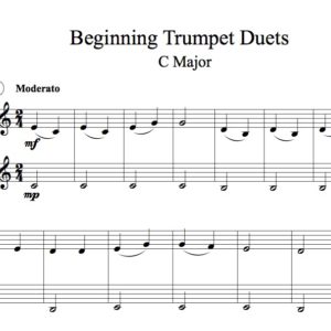 Beginning Trumpet Duets (Digital Download)