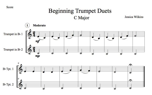 Beginning Trumpet Duets (Digital Download)