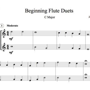 Beginning Flute Duets (Digital Download)