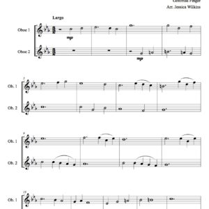 Finger Sonata No.5 - Oboe Duet (Digital Download)