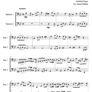Finger Sonata No.2 - Bassoon duet (Digital Download)