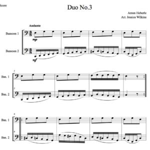 Heberle Bassoon Duo No.3 (Digital Download)