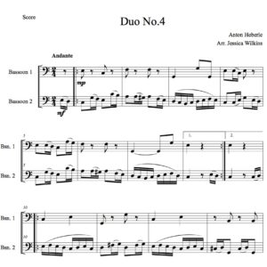 Heberle Bassoon Duo No.4 (Digital Download)