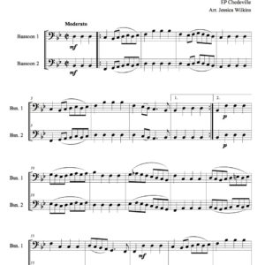 Chédeville Rondeau - Bassoon duet (Digital Download)