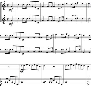 10 Intermediate Oboe Duets (Digital Download)