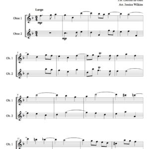 Loeillet Sonata no.3 - oboe duet