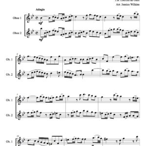 Loeillet Sonata No.5 - oboe duet
