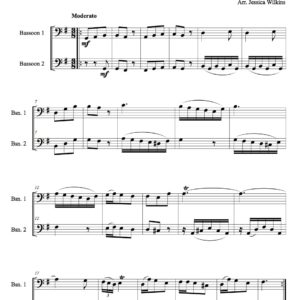 Molter Duo no.1 - Bassoon duet (Digital Download)