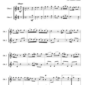 Molter Duo No.2 - Oboe Duet (Digital Download)