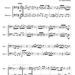 Molter Duo no.5 - Bassoon duet (Digital Download)