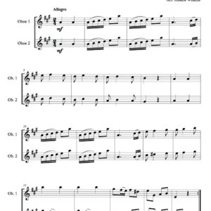 Molter Duo no.6 - oboe duet (Digital Download)