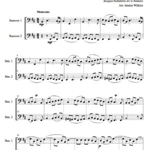 Romain Passacaille - bassoon duet (Digital Download)