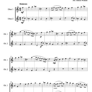 Philidor Rondeau - Oboe Duet (Digital Download)