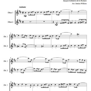 Romain Oboe Duet in b minor (Digital Download)