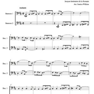 Romain Bassoon Duet in B minor (Digital Download)