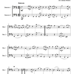Stamitz Minuet & Trio bassoon duet (Digital Download)
