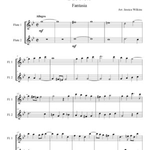 Flute Duet No.1 "Fantasia" (Digital Download)