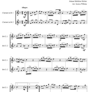 Molter Duo No.5 - Clarinet Duet (Digital Download)