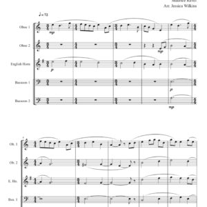 Three Lovely Birds from Paradise - Double Reed Choir (Digital Download)