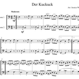 "The Cuckoo" - Trombone Duet (Digital Download)