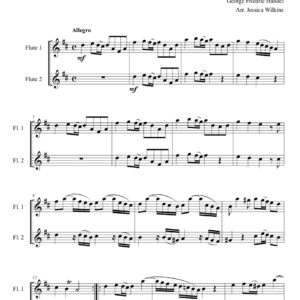 Handel Barocke Spielstucke - Flute Duet (Digital Download)