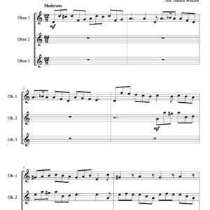Mattheson Fugue Oboe Trio (Digital Download)