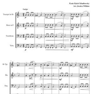 Tchaikovsky In Church - Brass Quartet (Digital Download)