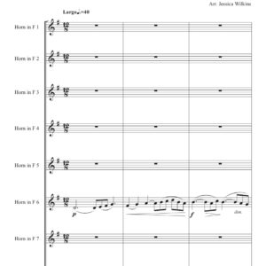Dvořák Nocturne - French horn Choir