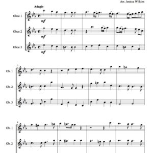 Mattheson Sonata No.4 Oboe Trio (Digital Download)
