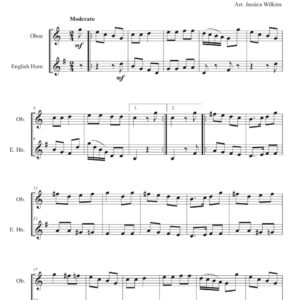 Heberle Oboe & English horn Duet No.2 (Digital Download)