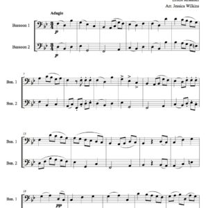 Krahmer Bassoon duet No.2 (Digital Download)