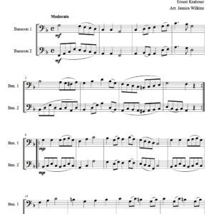 Krahmer Bassoon Duet No.1 (Digital Download)