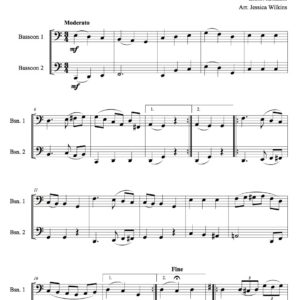 Krahmer Bassoon Duet No.8 (Digital Download)