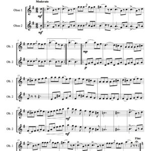 Krahmer Oboe Duet No.9 (Digital Download)