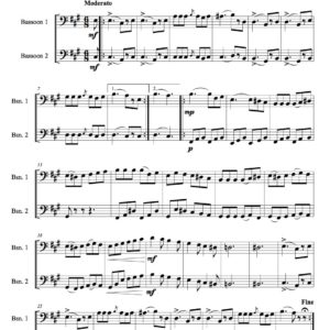 Krahmer Bassoon Duet No.9 (Digital Download)