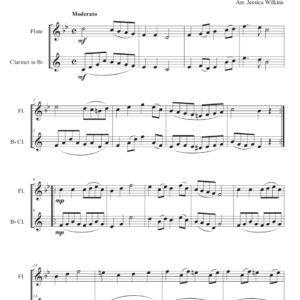 Krahmer Flute & Clarinet Duet No.1 (Digital Download)