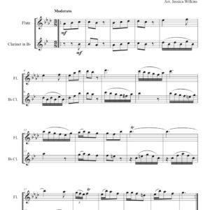 Molter Flute & Clarinet Duet No.1 (Digital Download)