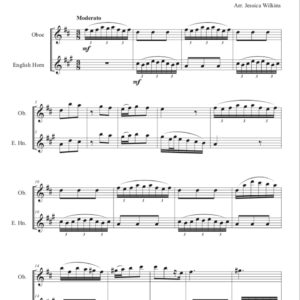 Molter Oboe & English horn Duet No.3 (Digital Download)