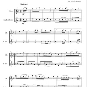 Schultze Passepied - Oboe & English horn Duet (Digital Download)