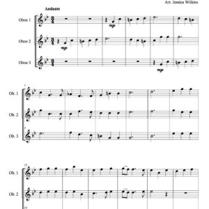 Mattheson Sonata No.10 Oboe Trio (Digital Download)